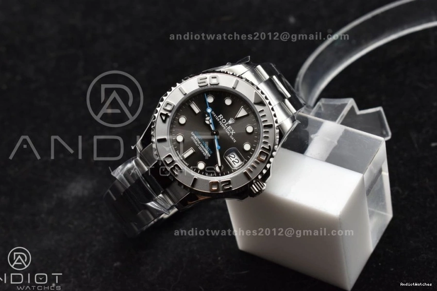 268622 A Yacht-Master Best CVSF Dial Case and Edition 316L 37mm Gray Bracelet Effortless SS 1215 1:1 0127